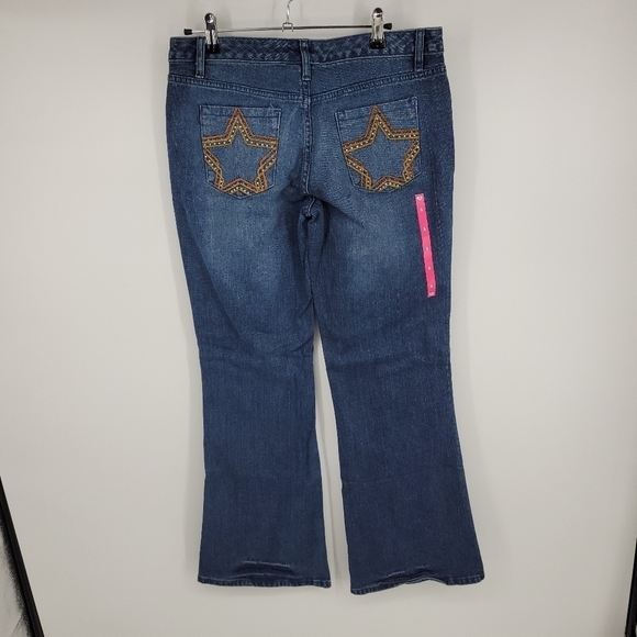 Dear ab Womens Star Pocket Low Rise Bootcut jeans size 8 - Picture 14 of 14